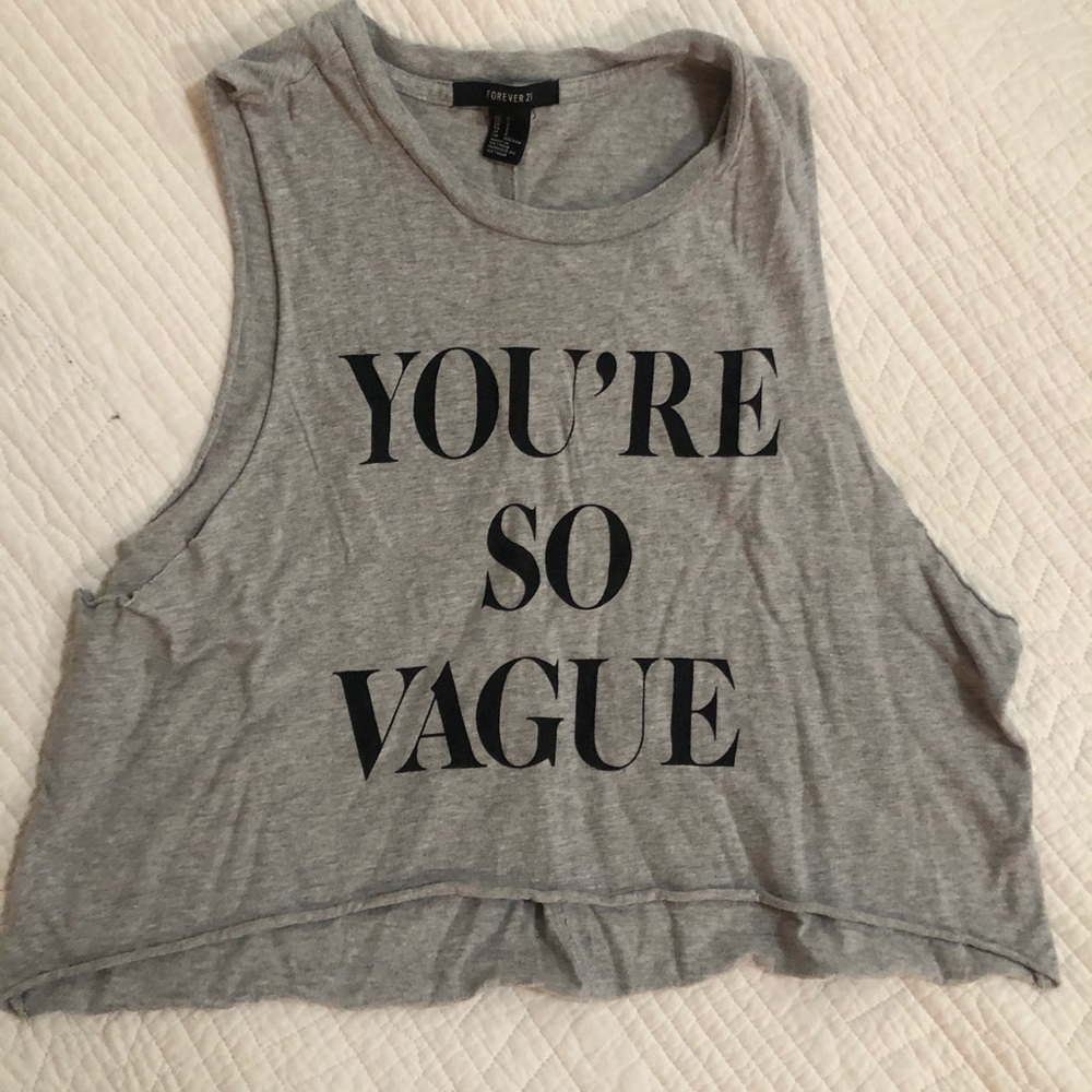 Forever 21 crop top🤍🤍